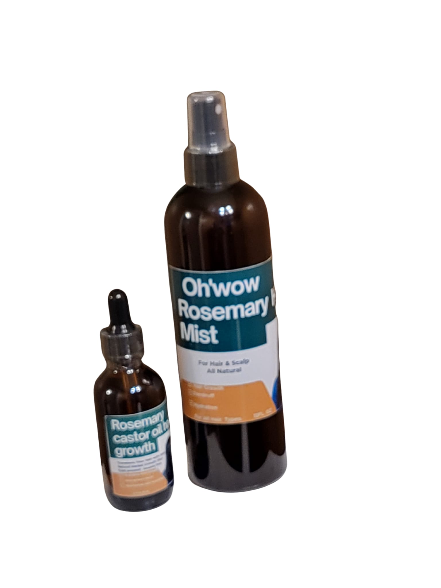 Oh wow Rosemary Castor Oil 2 oz and Rosemary hair Mist 12 oz